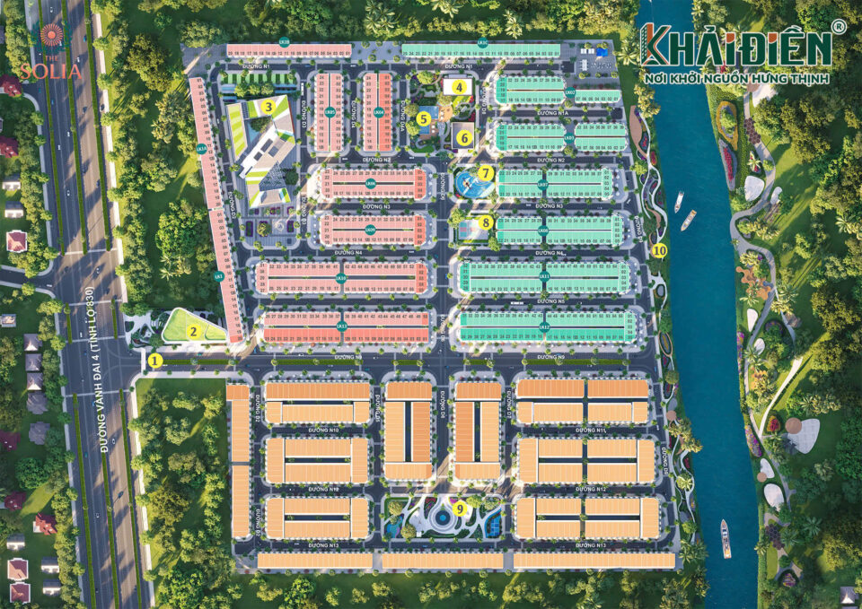 Vị trí The Solia 1